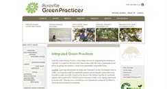 Desktop Screenshot of green.aurovilleportal.org